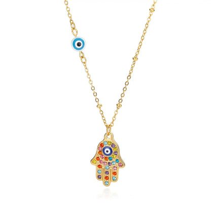 Flower Necklace For Women Featuring PVD Coated 18K Real Gold Plated 304 Stainless Steel