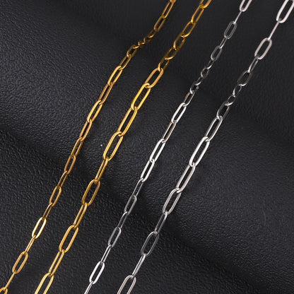 Unisex Cross Necklace For Love Charms Featuring Steel Color Cable Chain, 1 Piece