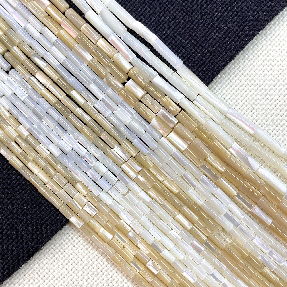Natural Shell Beads Polished For Jewelry Making Featuring Baroque Style