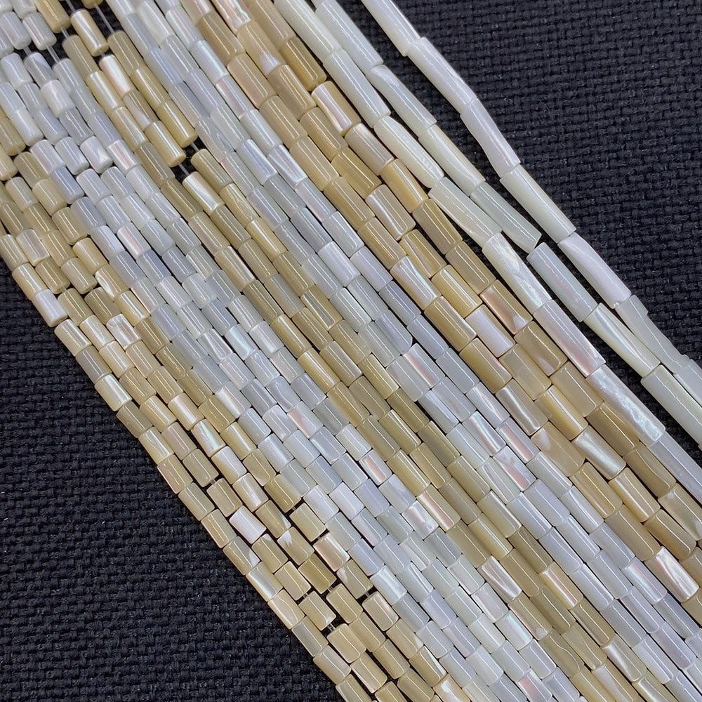 Natural Shell Beads Polished For Jewelry Making Featuring Baroque Style
