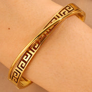 Gold Hollow Great Wall Pattern Exterior Molding