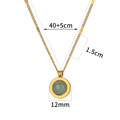 Flowers For Necklace Made Of Durable 304 Stainless Steel, Featuring Elegant Design