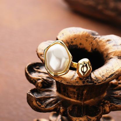 For Unisex Copper Open Rings, Perfect For Autumn And Winter Wear