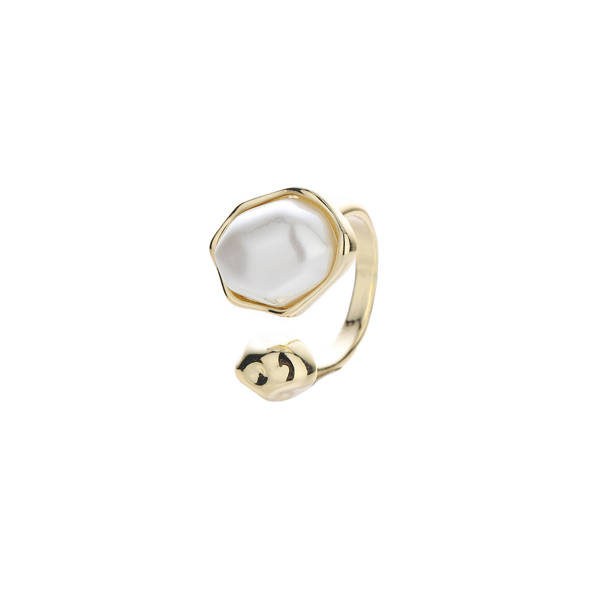 For Unisex Copper Open Rings, Perfect For Autumn And Winter Wear