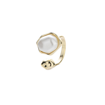 For Unisex Copper Open Rings, Perfect For Autumn And Winter Wear