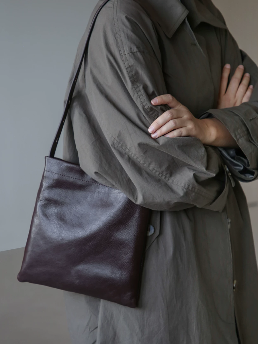 Vintage Soft Leather Shoulder Bag