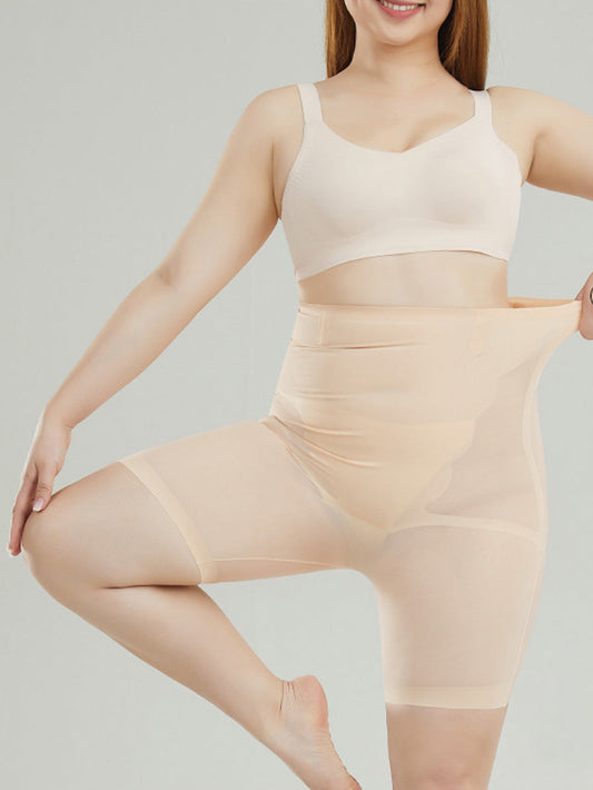 2 Pieces Summer Women Thin High Waist Hip-lifting Leggings