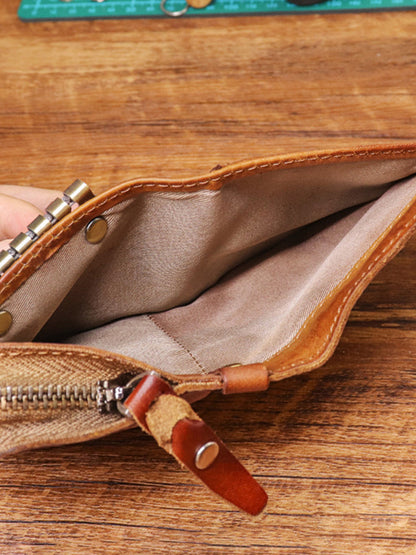 Retro Leather Multifunctional Wallet