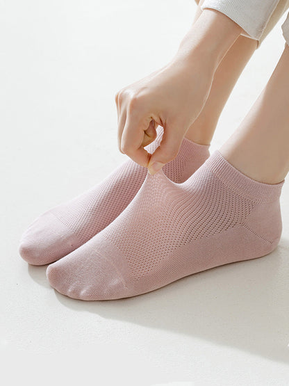 5 Pairs Women Summer Cotton Short Socks