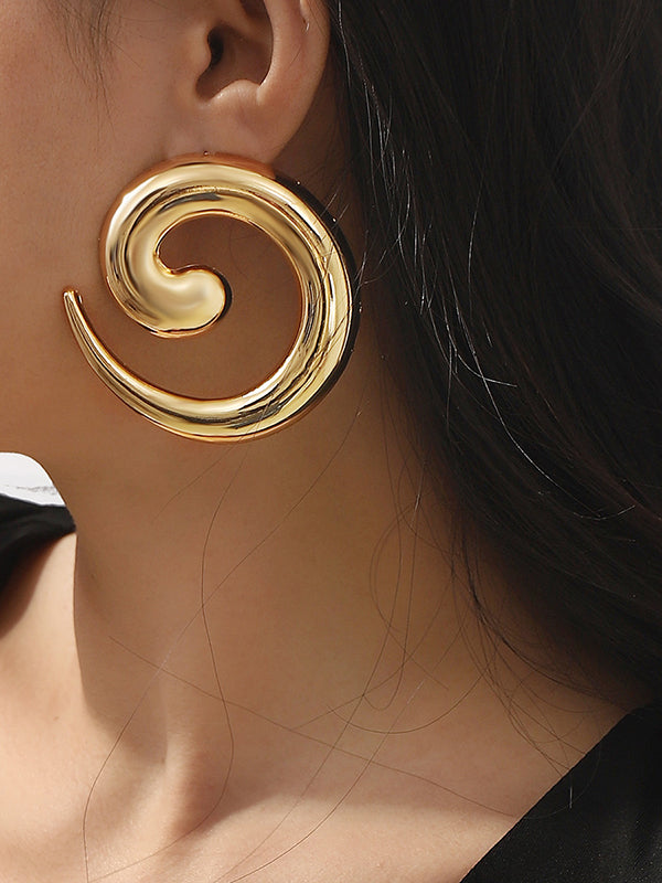 Geometric Drop Earrings