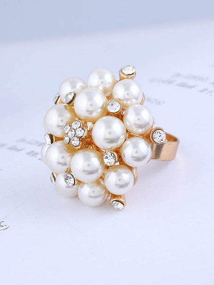 Adjustable Flower Shape Geometric Rings Accessories