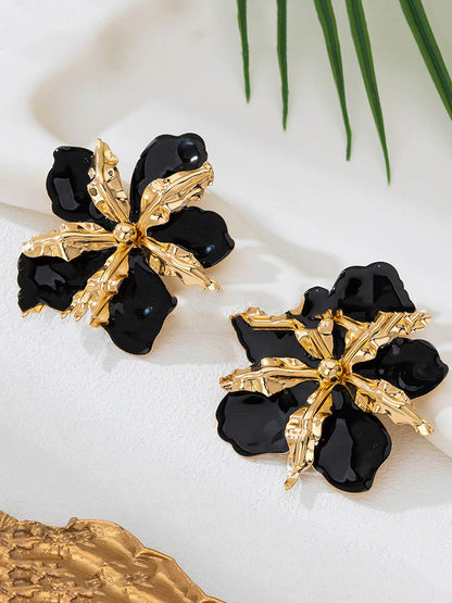 Flower Shape Earrings Accessories