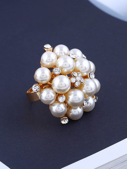 Adjustable Flower Shape Geometric Rings Accessories