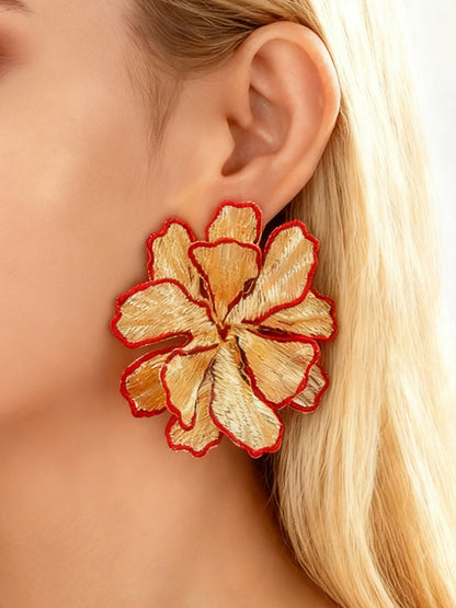 Flower Shape Earrings Accessories