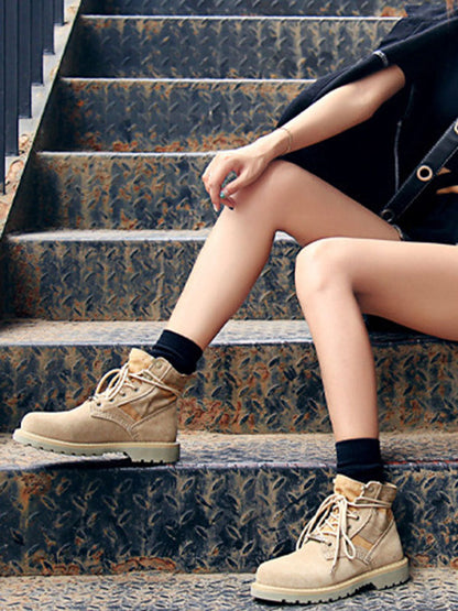 Split-Joint Tied Boots Dr. Martens Boots
