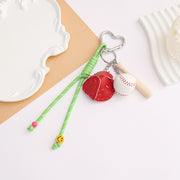 Baseball Keychain-Green