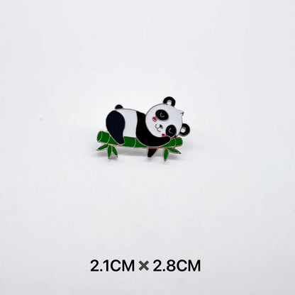 Metal Dumpling Salmon Sushi Tempura Rice Ball Badge Pin Clothing Bag Badge Alloy Brooch