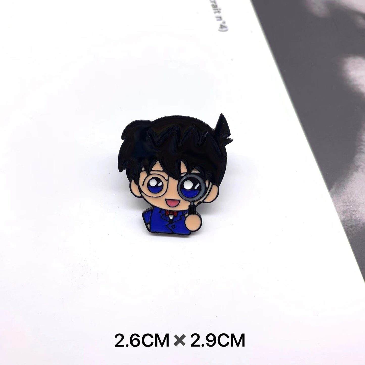 Metal Dumpling Salmon Sushi Tempura Rice Ball Badge Pin Clothing Bag Badge Alloy Brooch