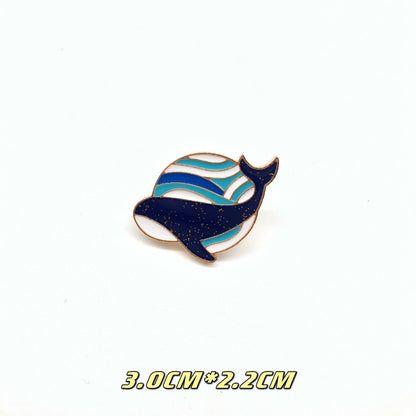 AJ Sneakers Metal Badge Trendy Gift Collaboration Badge Bag Decoration Geometric Alloy Badge