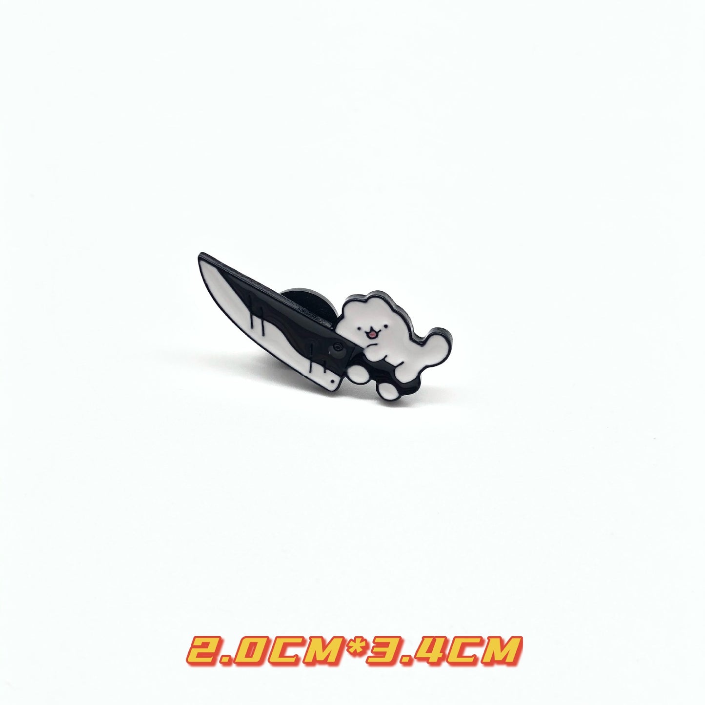 AJ Sneakers Metal Badge Trendy Gift Collaboration Badge Bag Decoration Geometric Alloy Badge