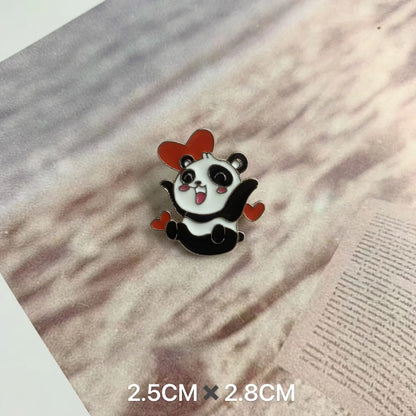 Metal Dumpling Salmon Sushi Tempura Rice Ball Badge Pin Clothing Bag Badge Alloy Brooch