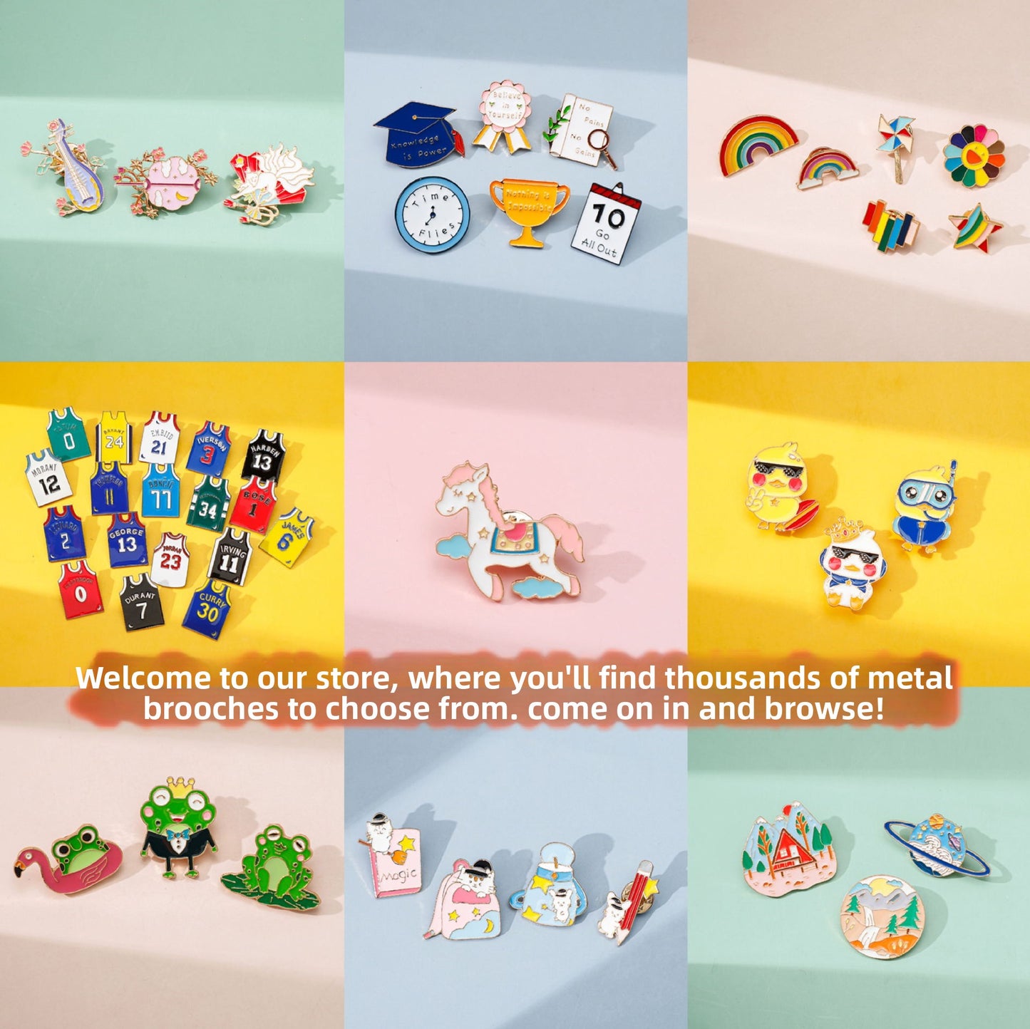 Cartoon Peach Pin Brooches In Alloy Featuring Cute Fruit Design