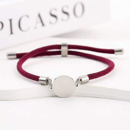 For Bracelets Made Of Durable 304 Stainless Steel In Silver Color