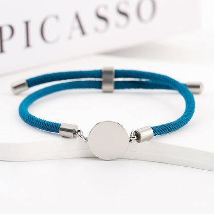 For Bracelets Made Of Durable 304 Stainless Steel In Silver Color