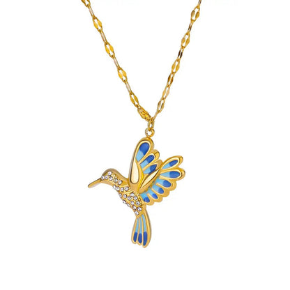 Butterfly Necklace For Women Made Of 304 Stainless Steel, Perfect For Daily Wear