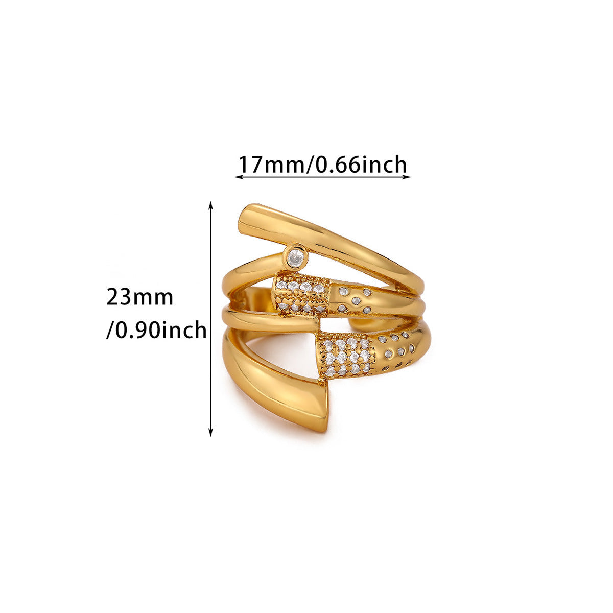 Retro Rose Pattern Ring For Women Featuring Zircon Inlay And Crafted From Copper