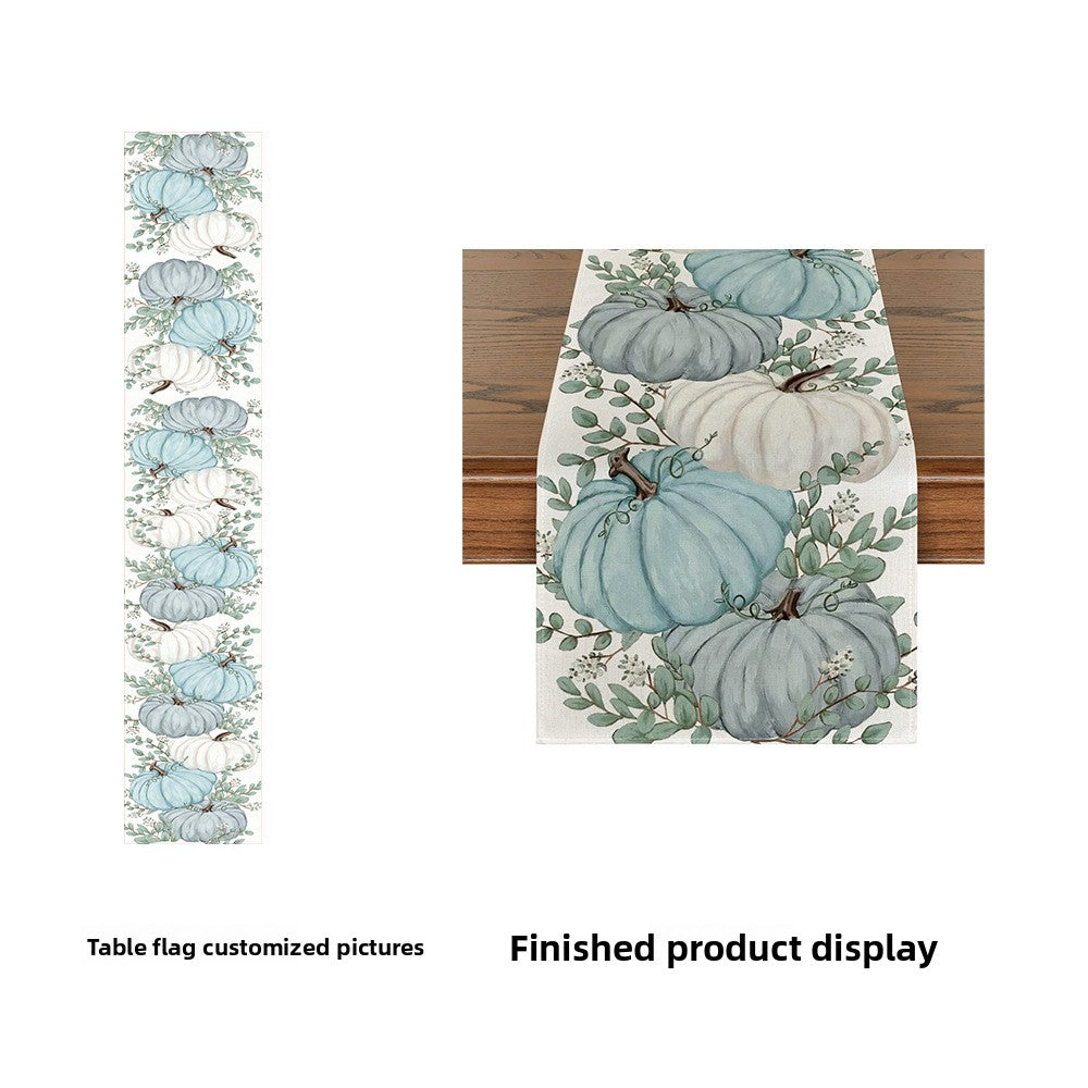 Independence Day Linen Tablecloth, Perfect For Festive Home Decor And Celebrations