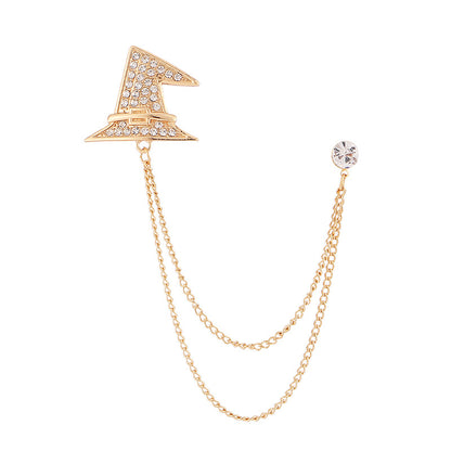 Men's Lapel Pin Crown Heart Eagle Wing Coat Tuxedo Accessory Alloy Jewelry Polka Dot Plaid Checkered Pattern