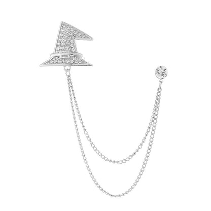 Men's Lapel Pin Crown Heart Eagle Wing Coat Tuxedo Accessory Alloy Jewelry Polka Dot Plaid Checkered Pattern