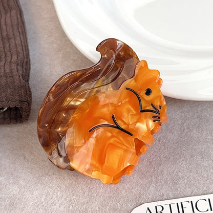 Princess Animal Hairpin For Women Made Of Acetic Acid Sheets, 1 Piece Hair Accessory Suitable For Winter