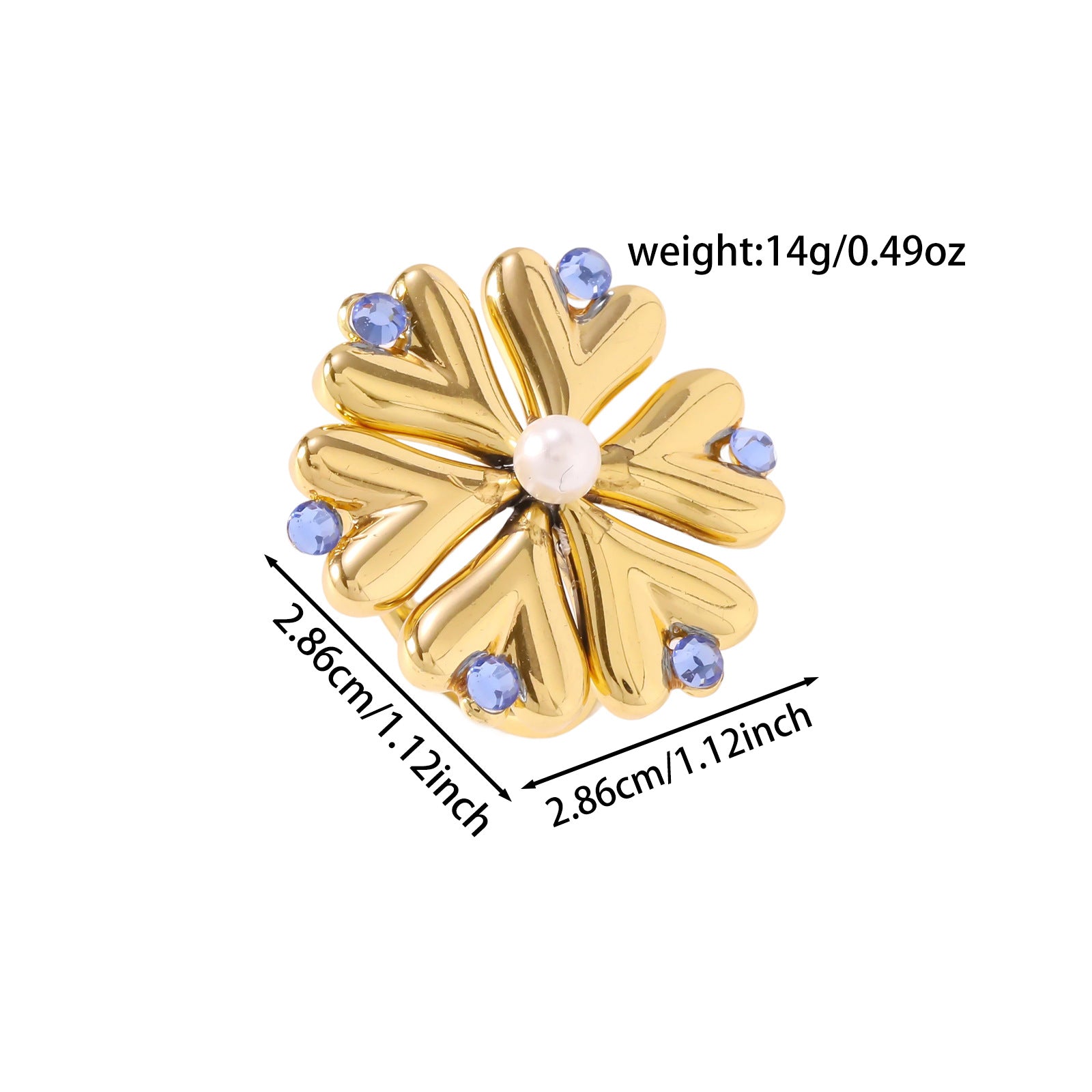 Pearl Fireworks Earrings For Women Micro Pave Zircon Snowflake Jewelry