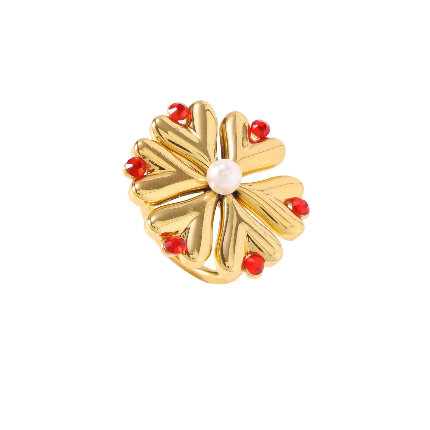 Pearl Fireworks Earrings For Women Micro Pave Zircon Snowflake Jewelry