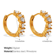 EH1309WEG White Diamond Earrings