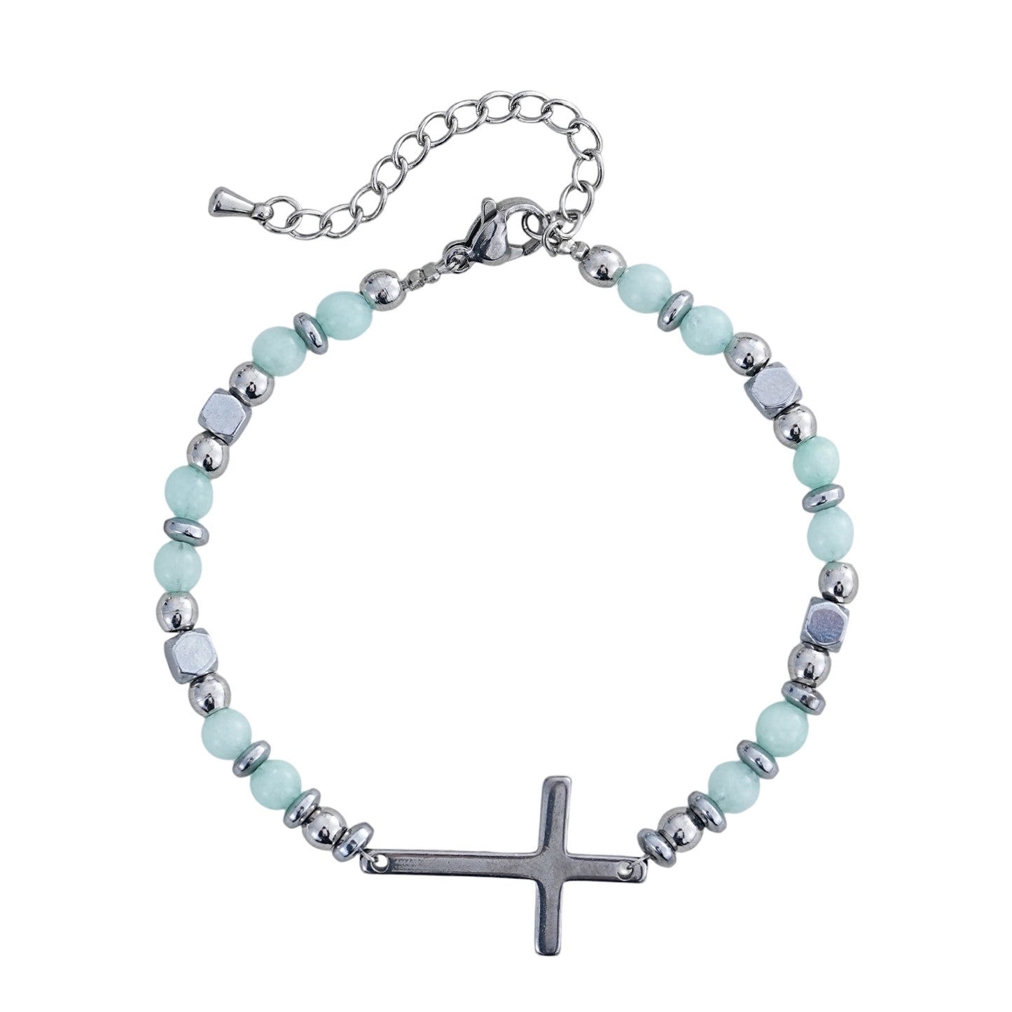 Bright Green Round Smooth Surface Metal Bracelet Adjustable Chain Design Wristband Decoration Simple Style Alloy Buckle Suitable For Women
