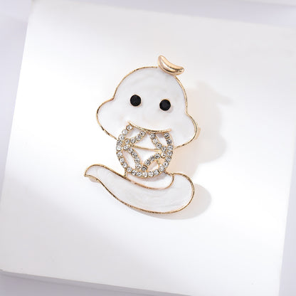 Chinese Ancient Style Lapel Pin High-End Light-Proof Suit Jacket Autumn Winter Accessories