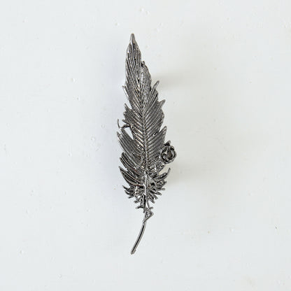 Chinese Ancient Style Lapel Pin High-End Light-Proof Suit Jacket Autumn Winter Accessories