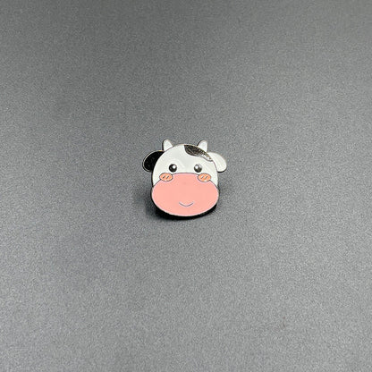Cartoon Small Animal Alloy Pin Badge Multi-Functional Dinosaur Fox Metal Clothing Shoes Bag Accessories