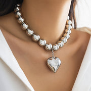 19# X1850 Necklace - Silver Heart