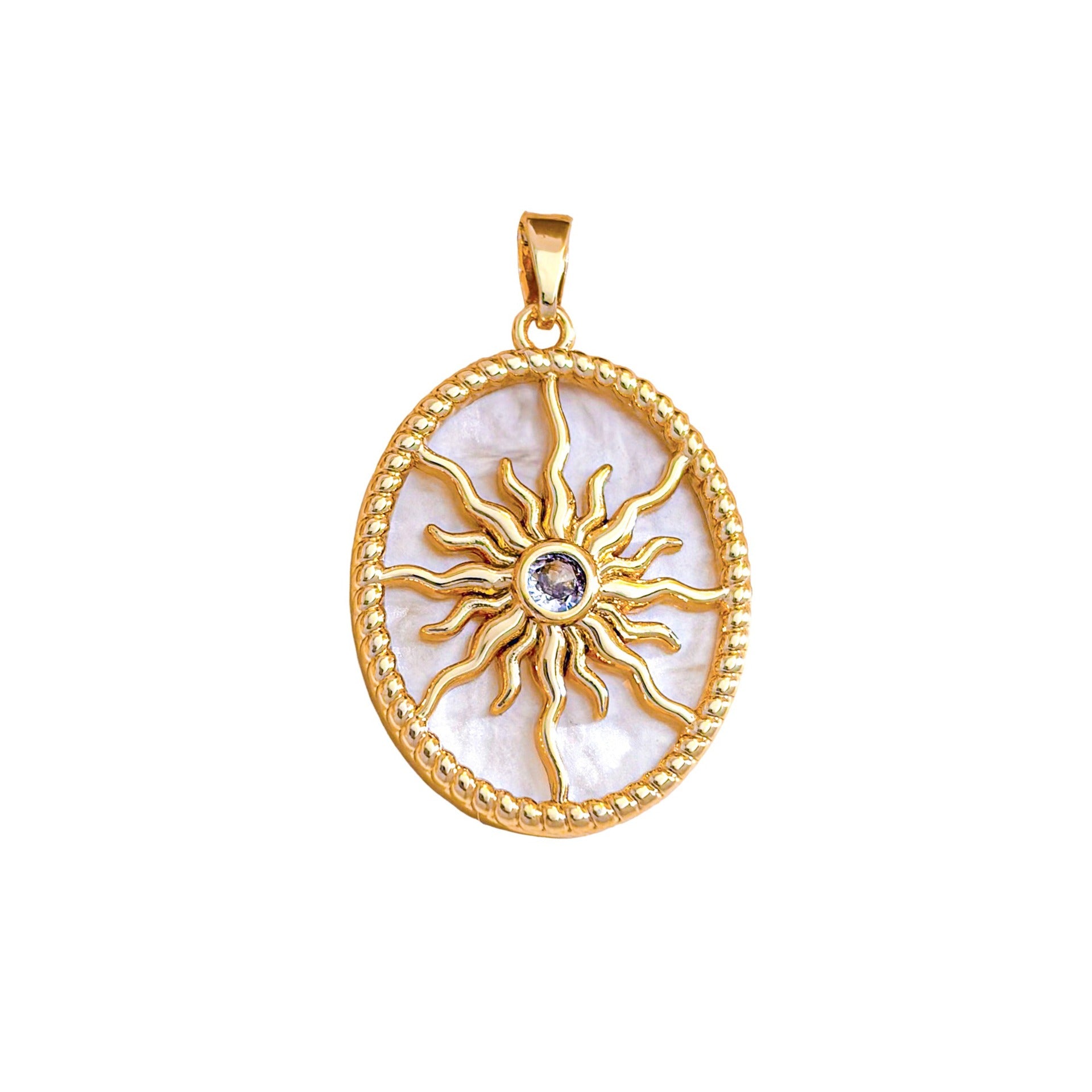 Rose Gold Plated Copper Octagonal Star Micro Inlaid Zircon Necklace Pendant Simple Jewelry Accessory