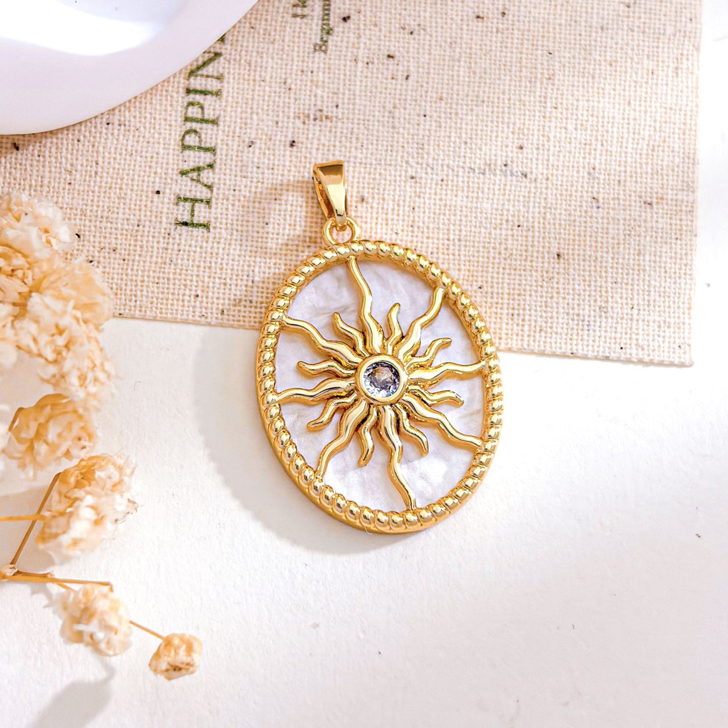Rose Gold Plated Copper Octagonal Star Micro Inlaid Zircon Necklace Pendant Simple Jewelry Accessory