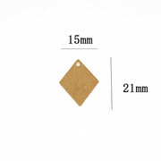 Diamond-shaped Model 21*15mm