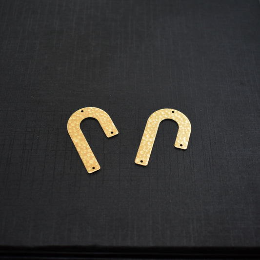 Arrival DIY Copper Jewelry Accessories Simple Carving 3-Hole Hook Pendant Bracelet Necklace Earring Accessories