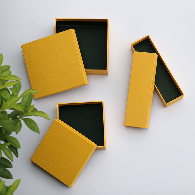 1 Piece Paper Jewelry Box For Elegant Jewelry Packaging