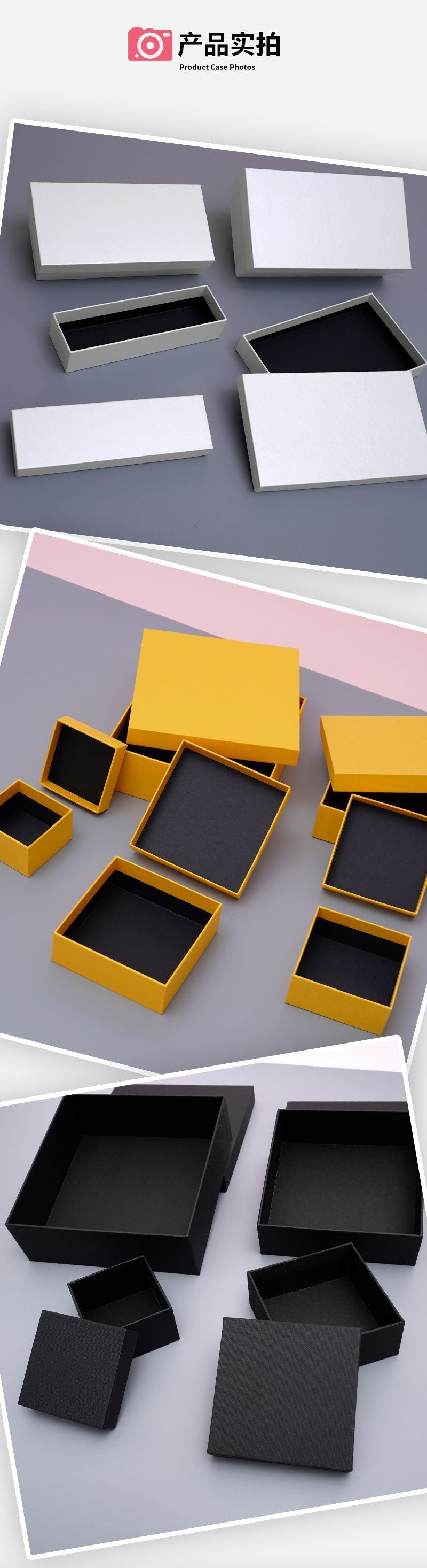 1 Piece Paper Jewelry Box For Elegant Jewelry Packaging