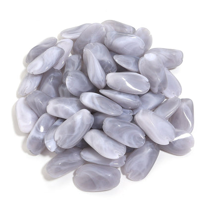 Handmade DIY Gradient Cloud Beads Two-tone Phone Chain Bracelet Wristband Jewelry Accessories Material Irregular Acrylic