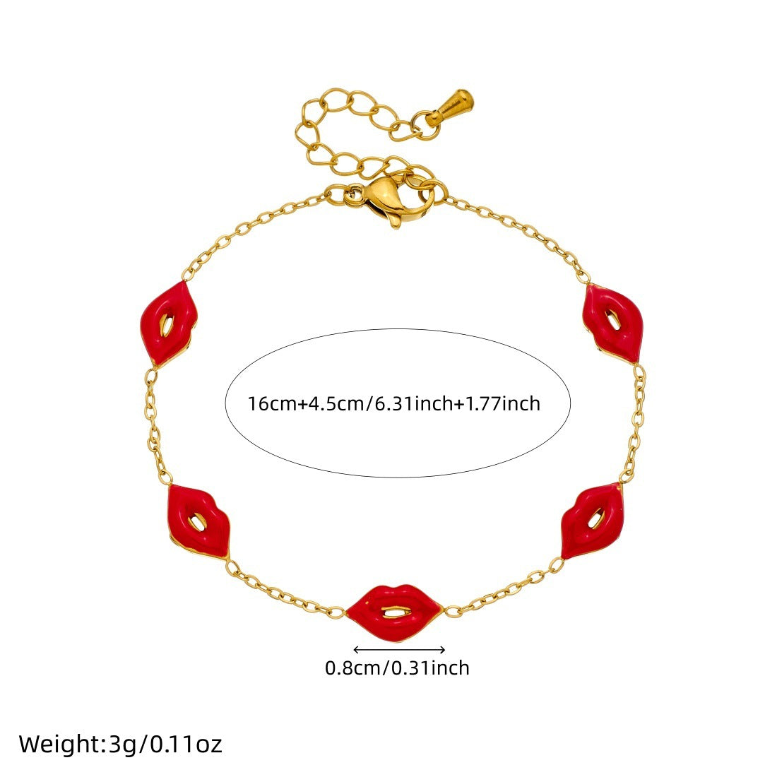 Golden Jewelry Set Featuring Lips Pattern, Stylish And Elegant Design For Special Occasions